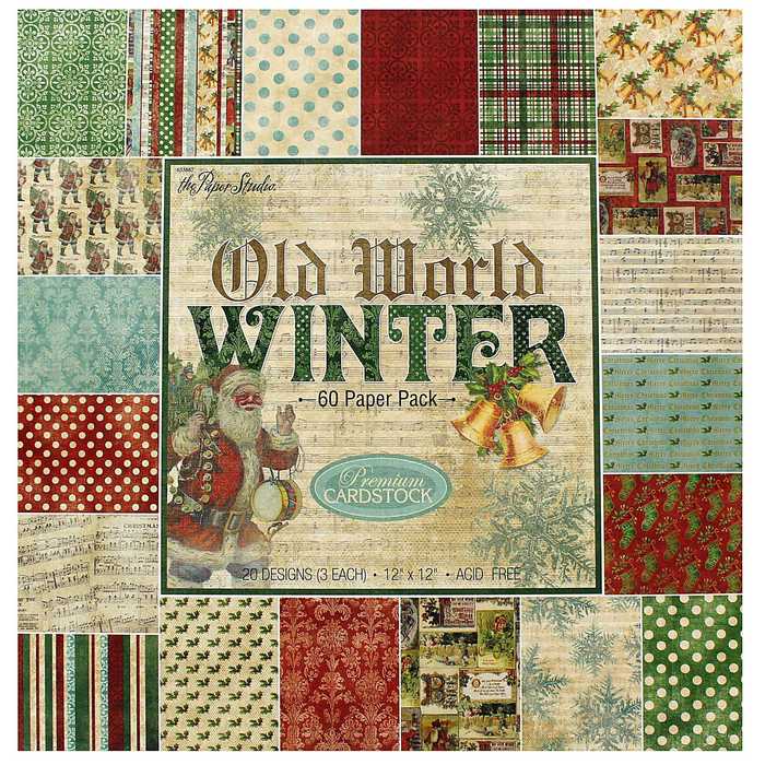 Old World Winter Paper Pack | Hobby Lobby
